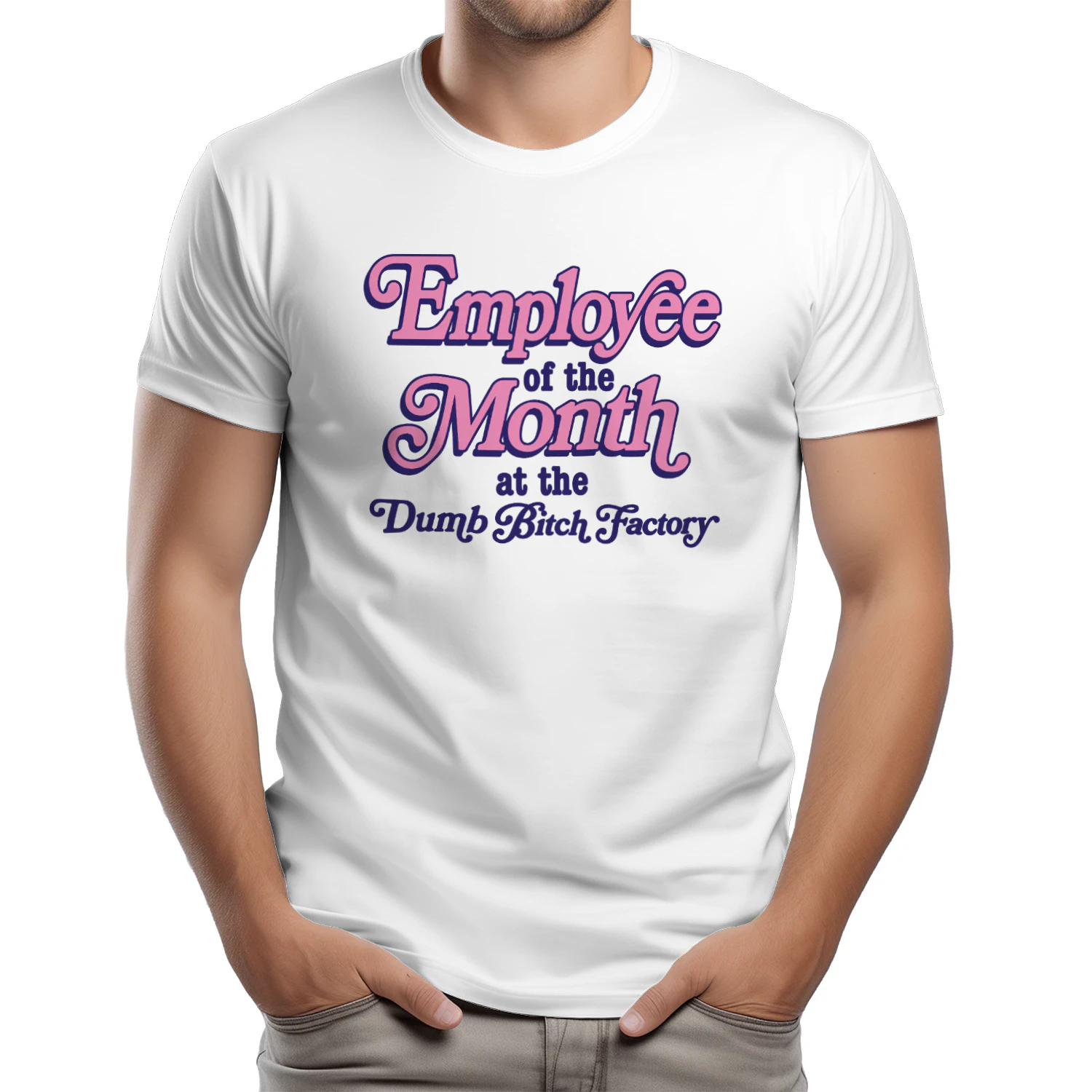 Employee Of The Month At The Dumb Bitch Factory Shirt