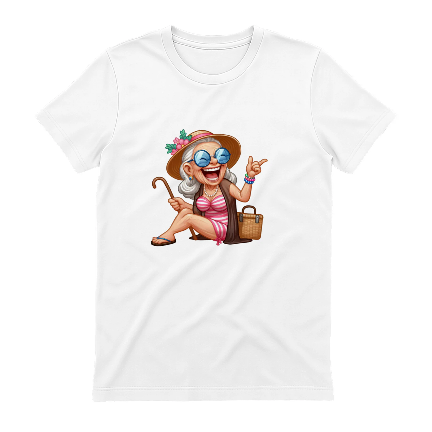 Funny Summer Old Ladies 