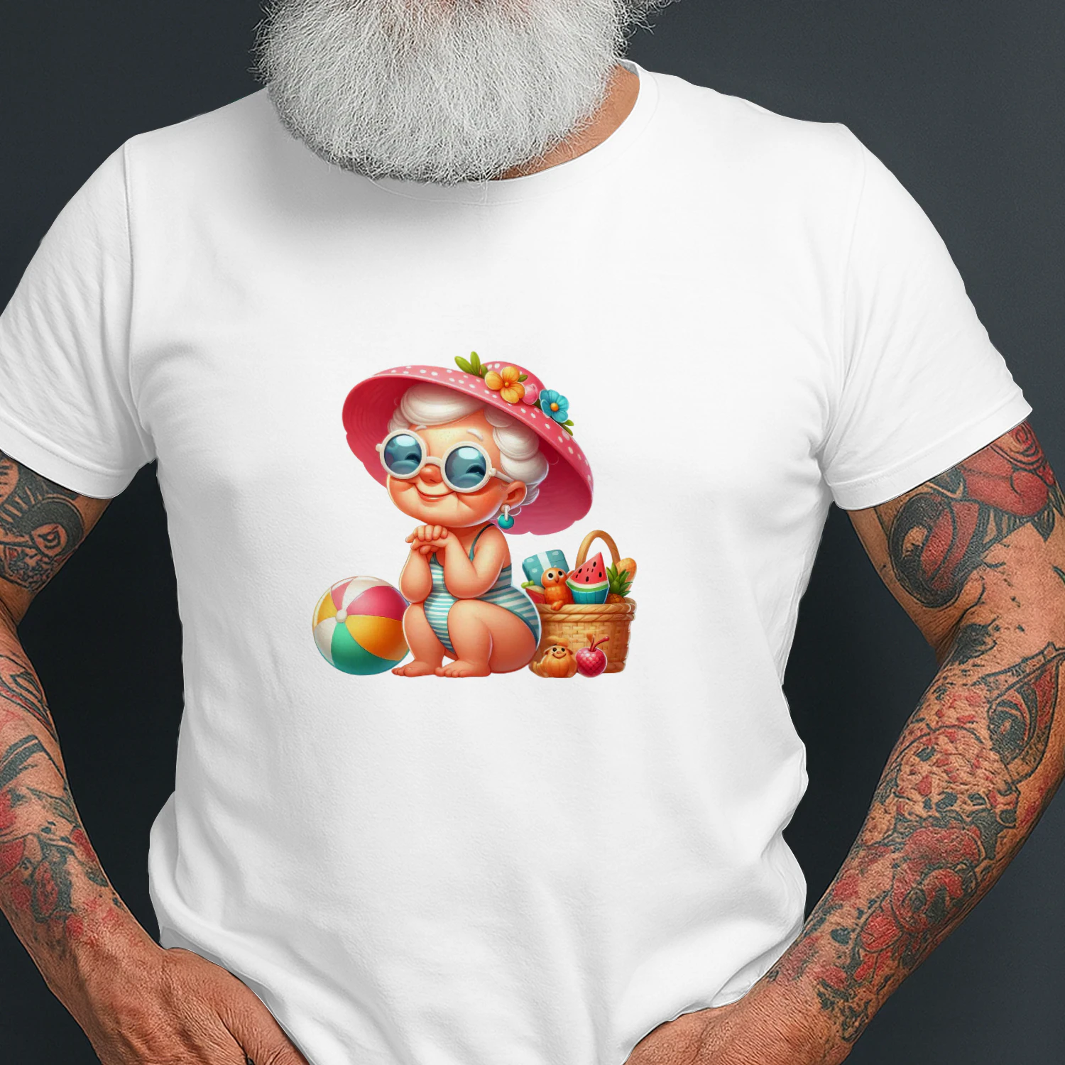 Funny Summer Old Ladies 
