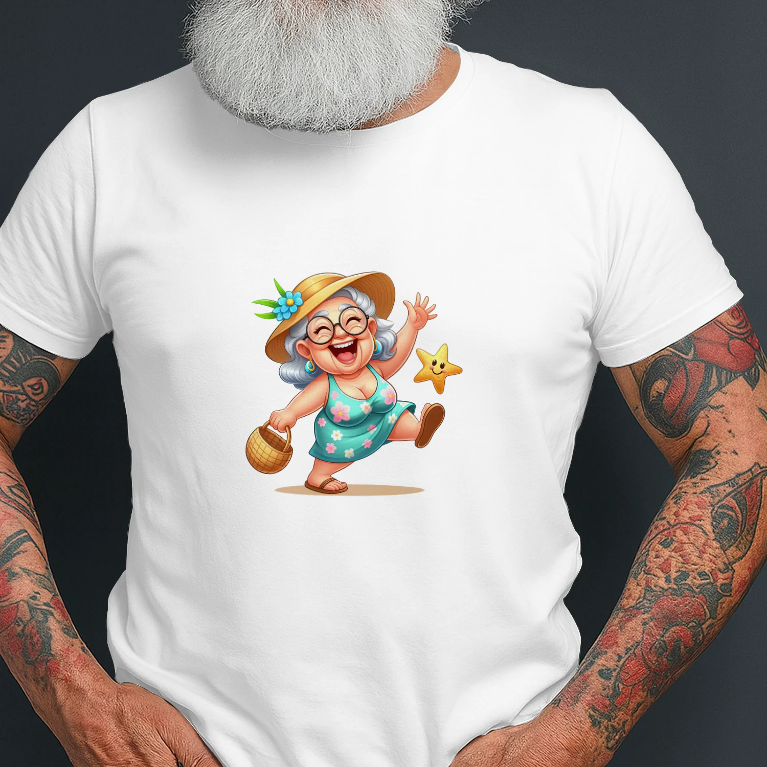 Funny Summer Old Ladies 