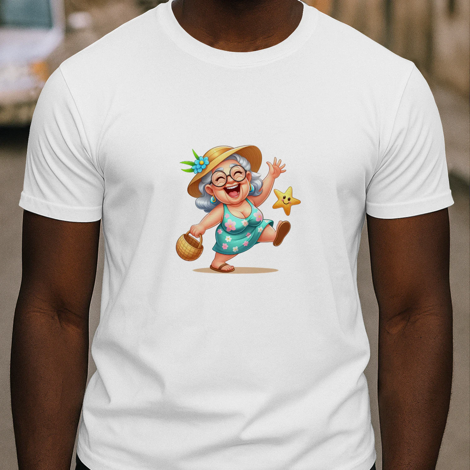 Funny Summer Old Ladies 