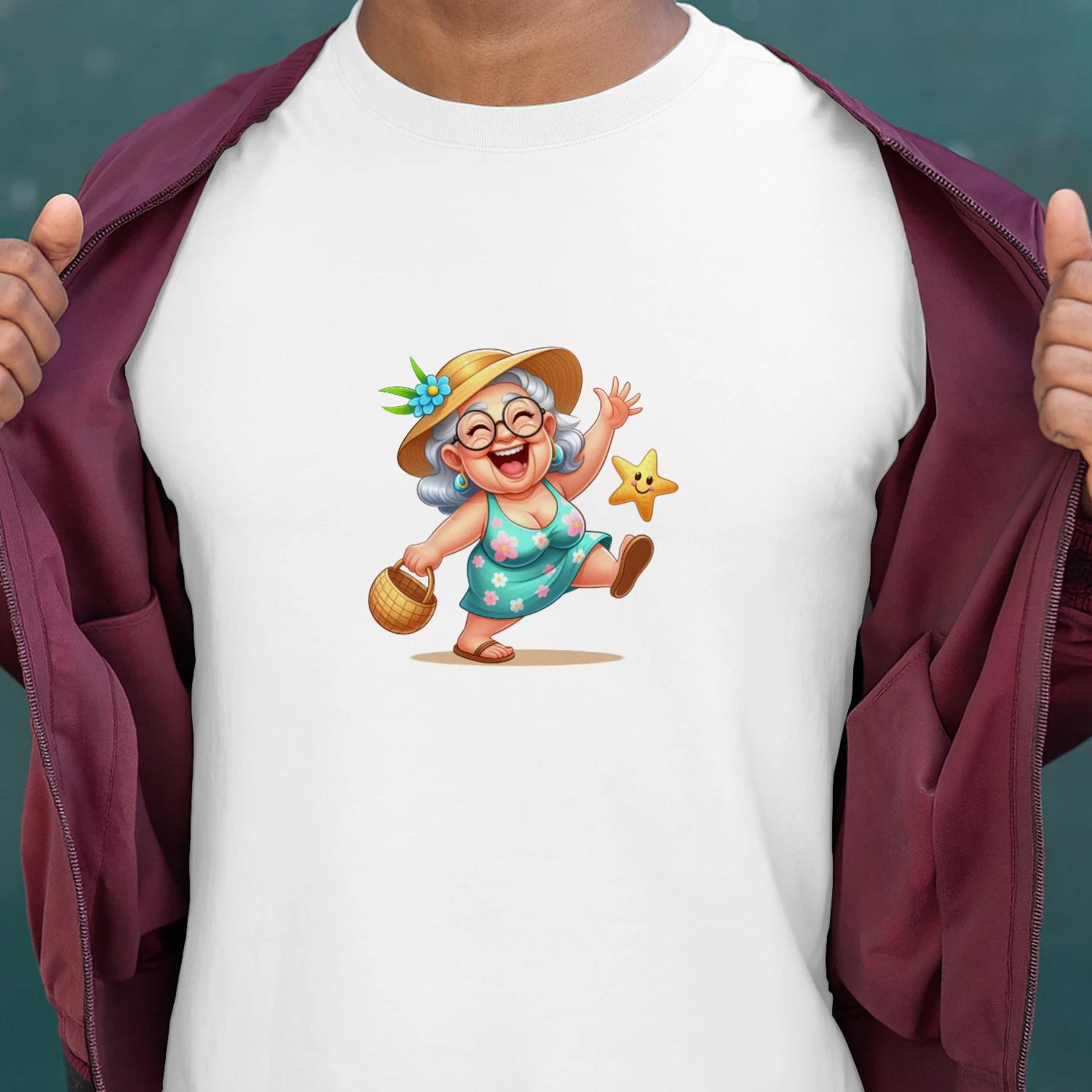 Funny Summer Old Ladies 