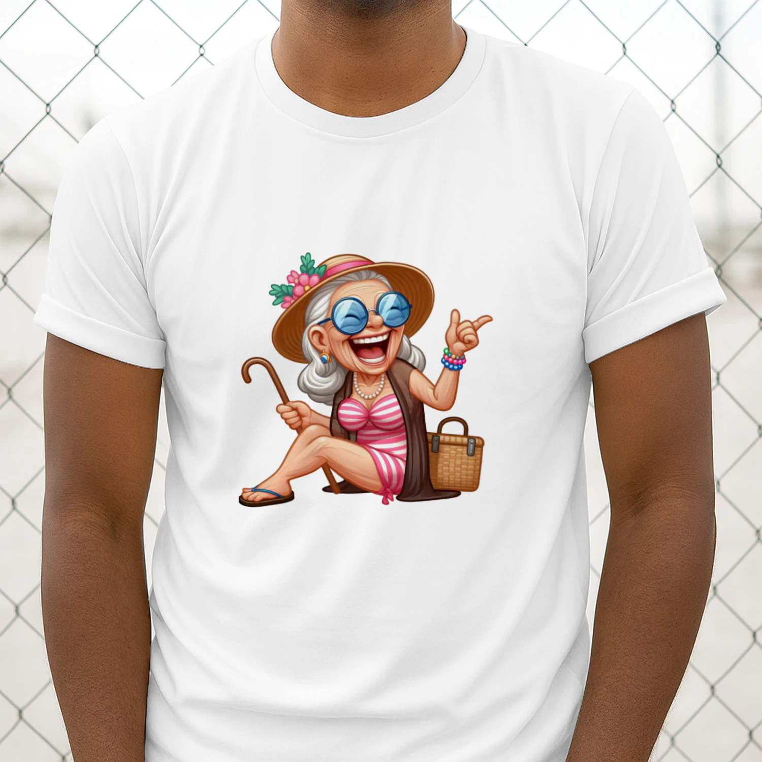 Funny Summer Old Ladies 