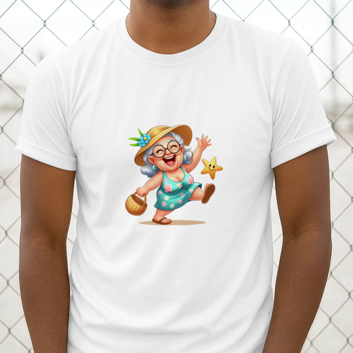Funny Summer Old Ladies 