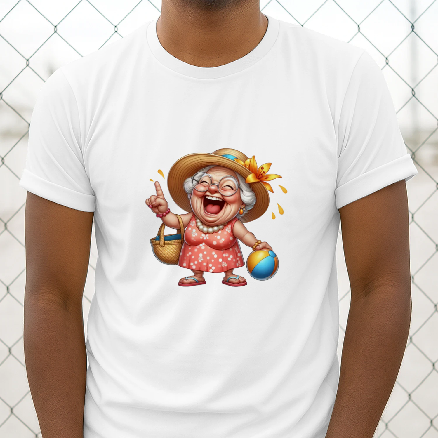 Funny Summer Old Ladies 