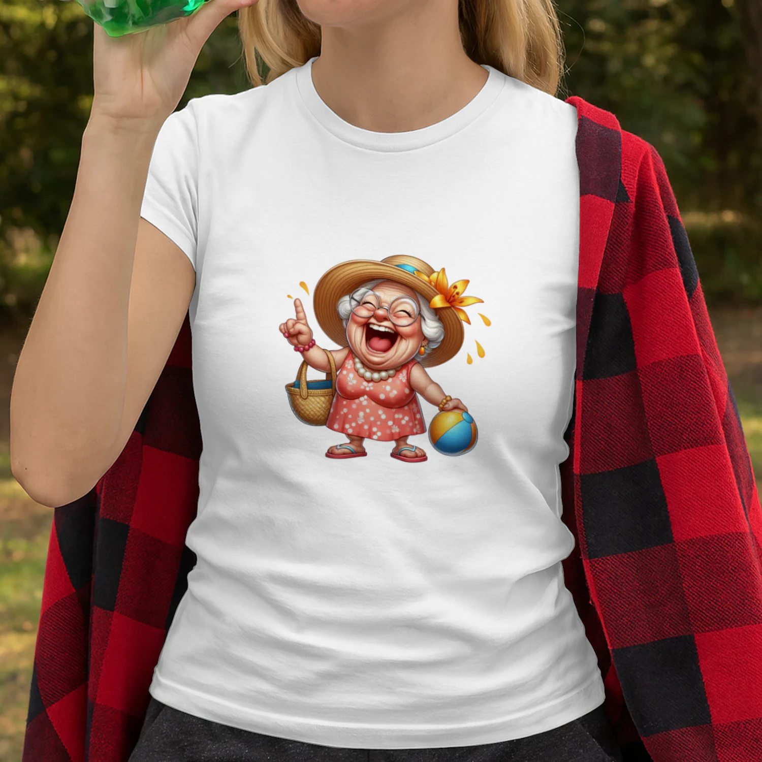 Funny Summer Old Ladies 
