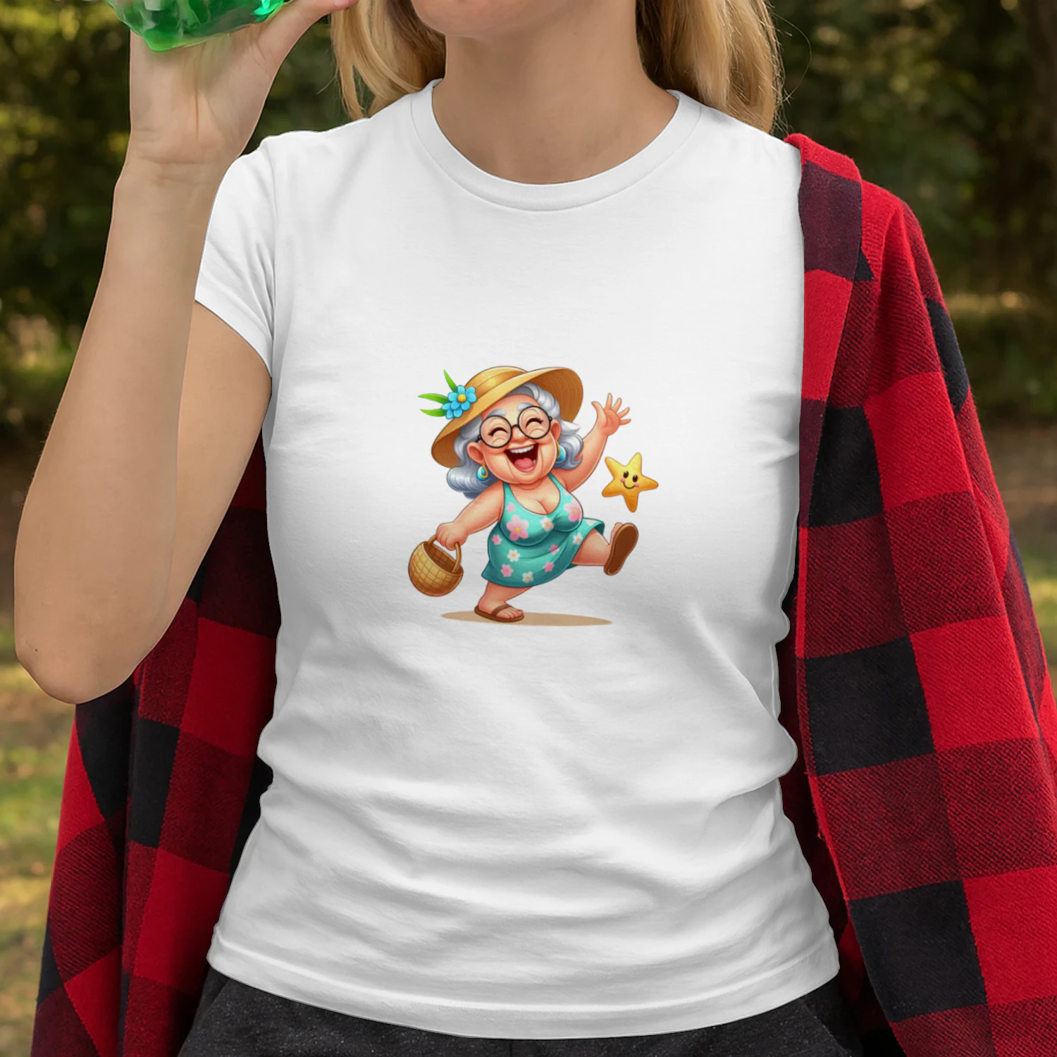 Funny Summer Old Ladies 