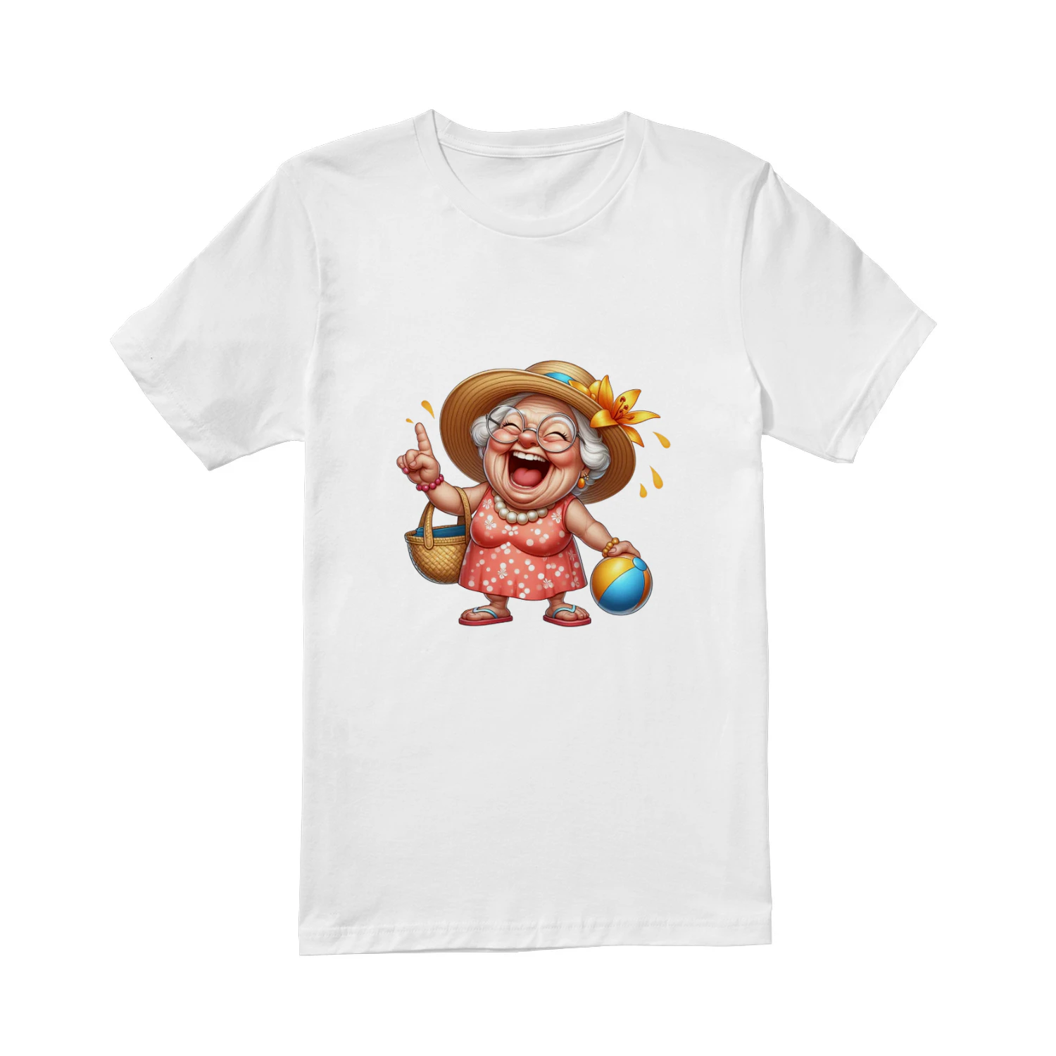 Funny Summer Old Ladies 