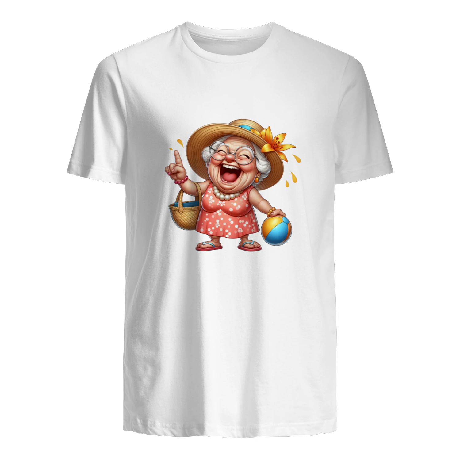 Funny Summer Old Ladies 