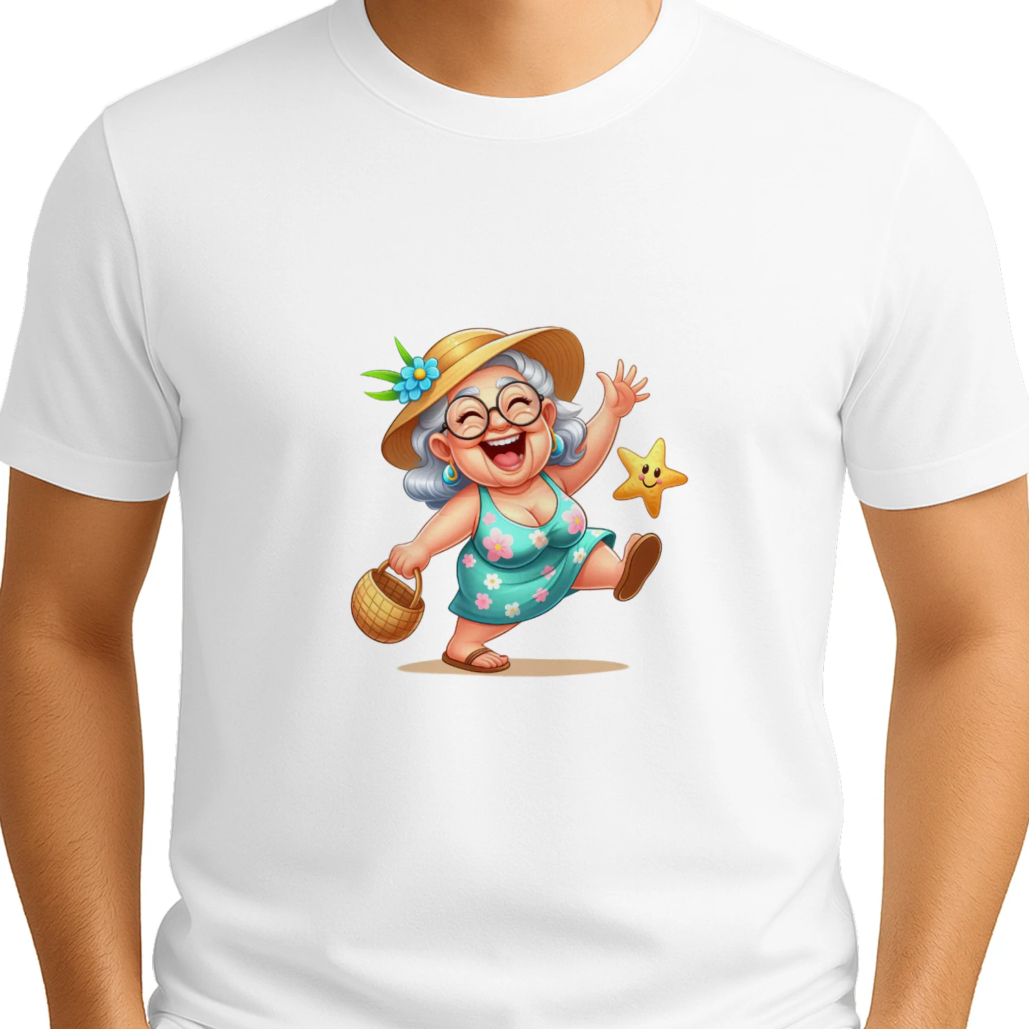 Funny Summer Old Ladies 