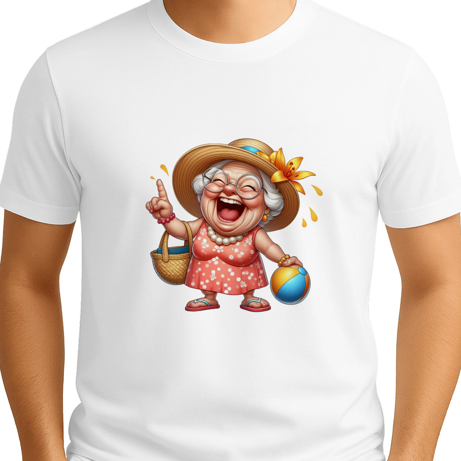 Funny Summer Old Ladies 