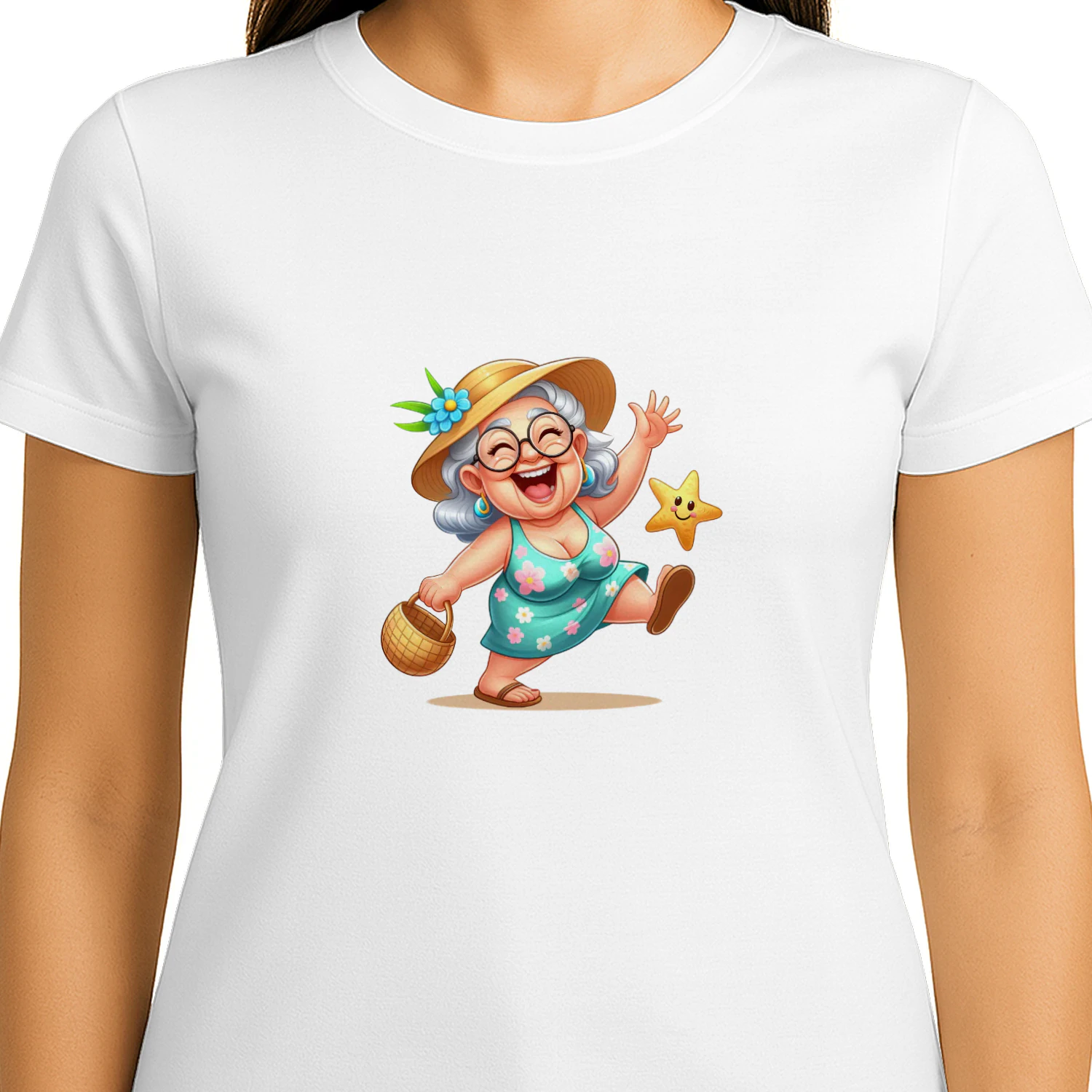 Funny Summer Old Ladies 