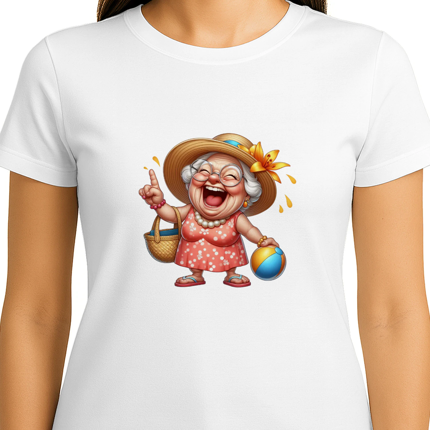 Funny Summer Old Ladies 