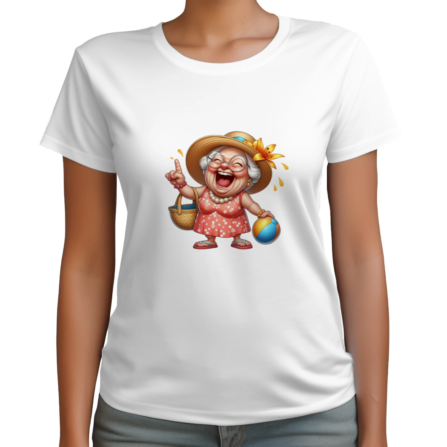 Funny Summer Old Ladies 