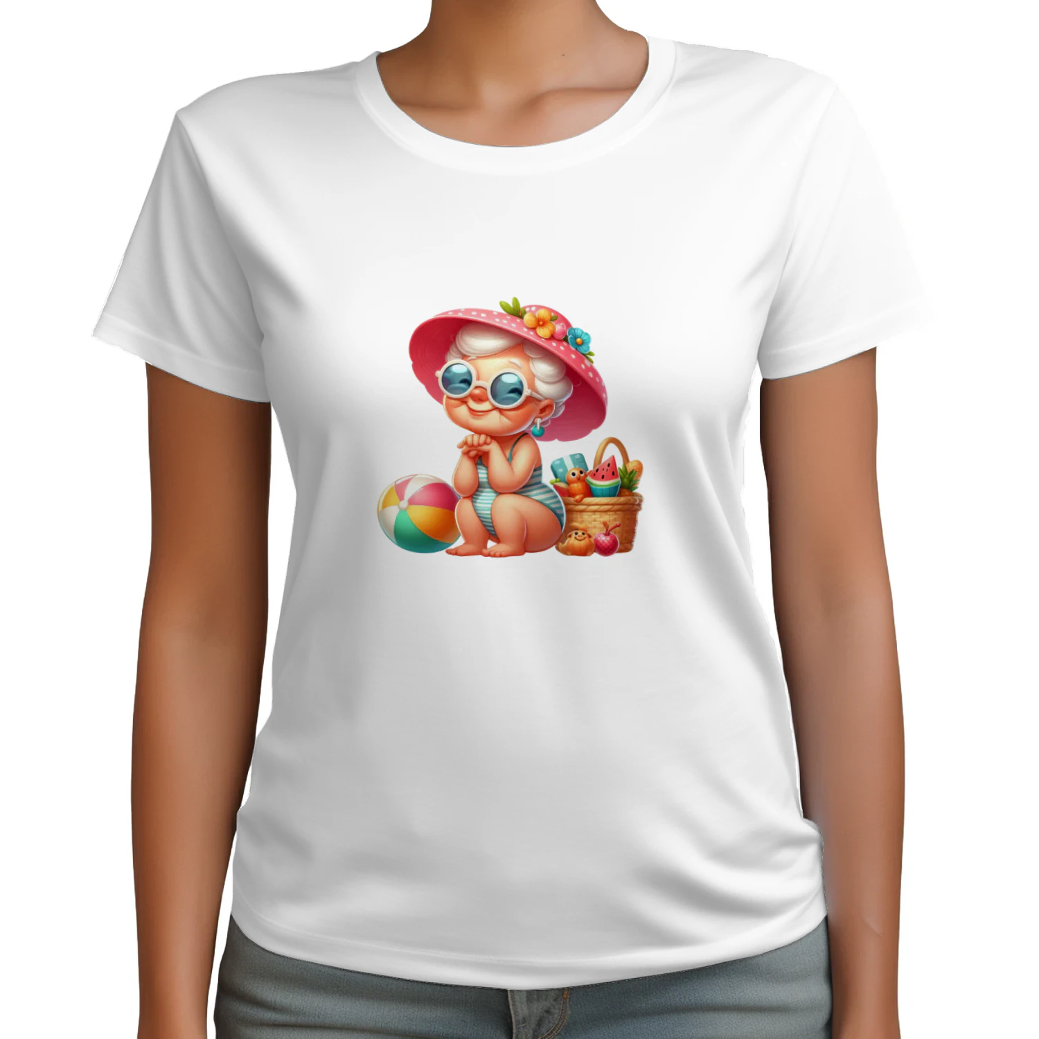 Funny Summer Old Ladies 
