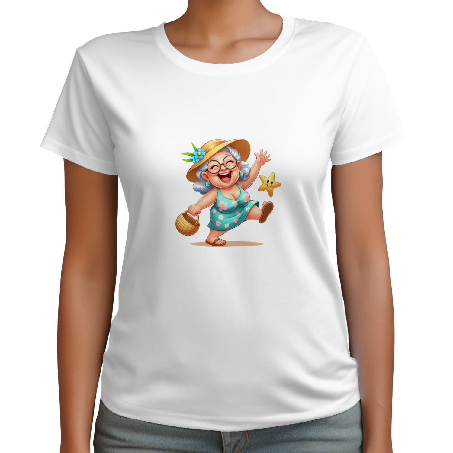 Funny Summer Old Ladies 