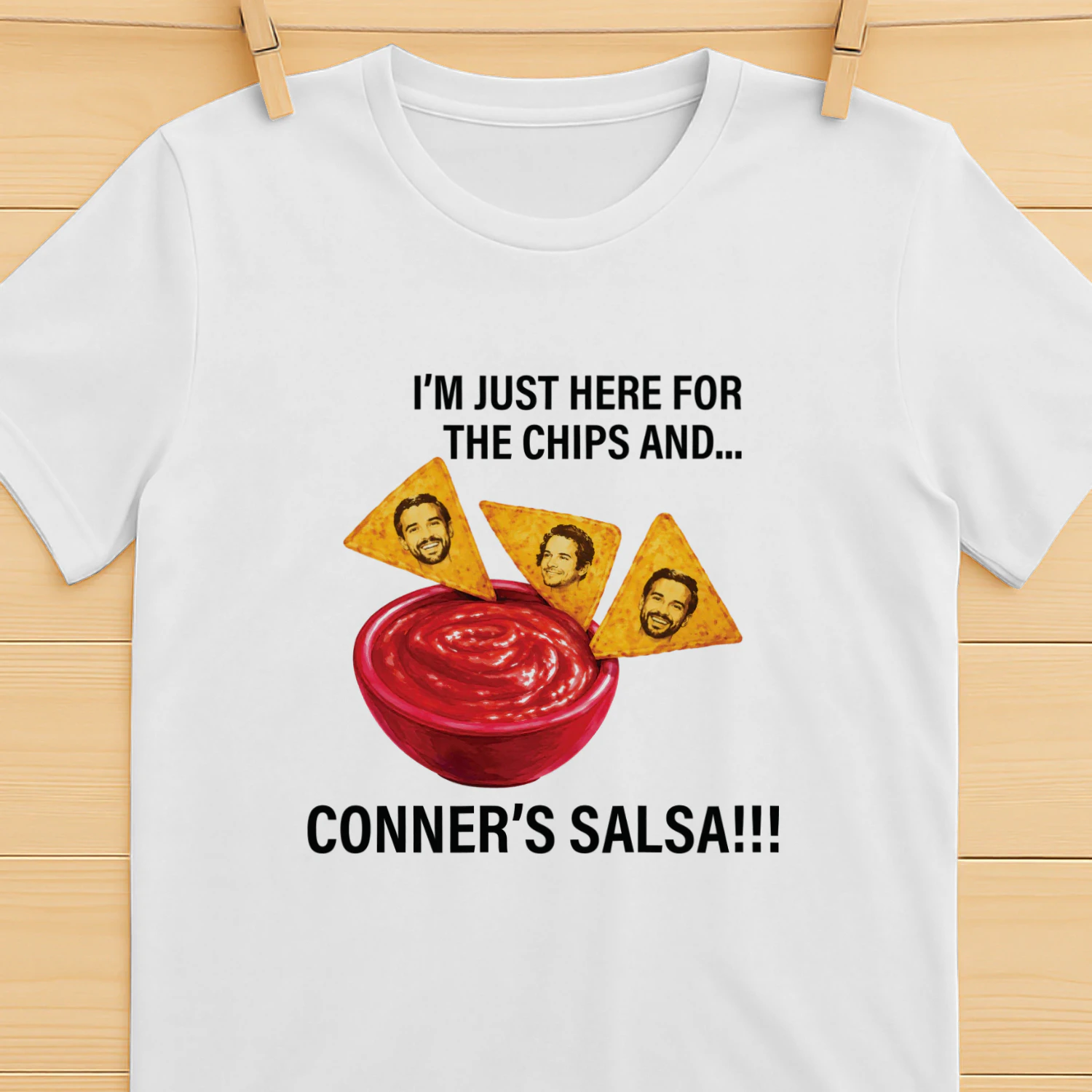 Whitney Leavitt I'm just here for the chips and conner's salsa Shirt