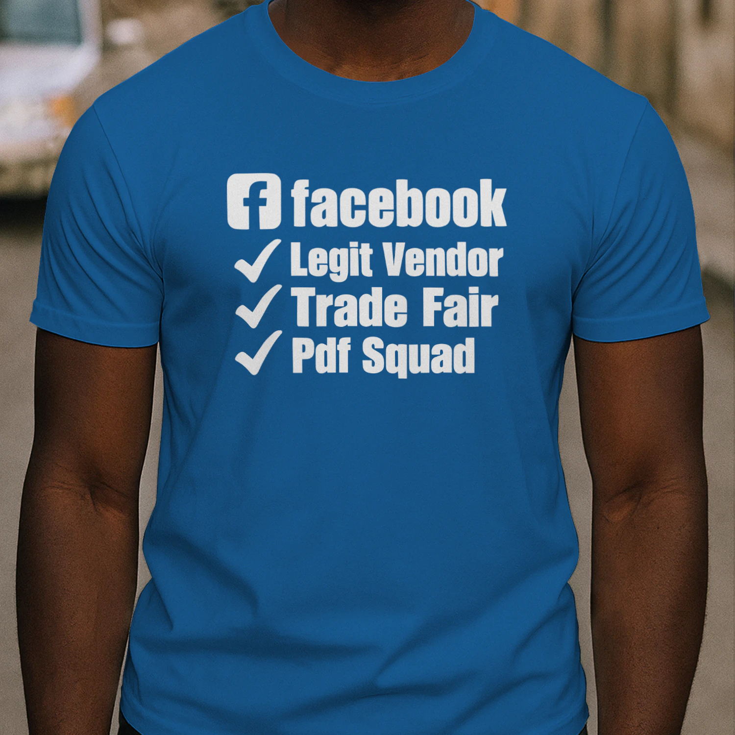Facebook International Trade Fair Legit Vendor Shirt