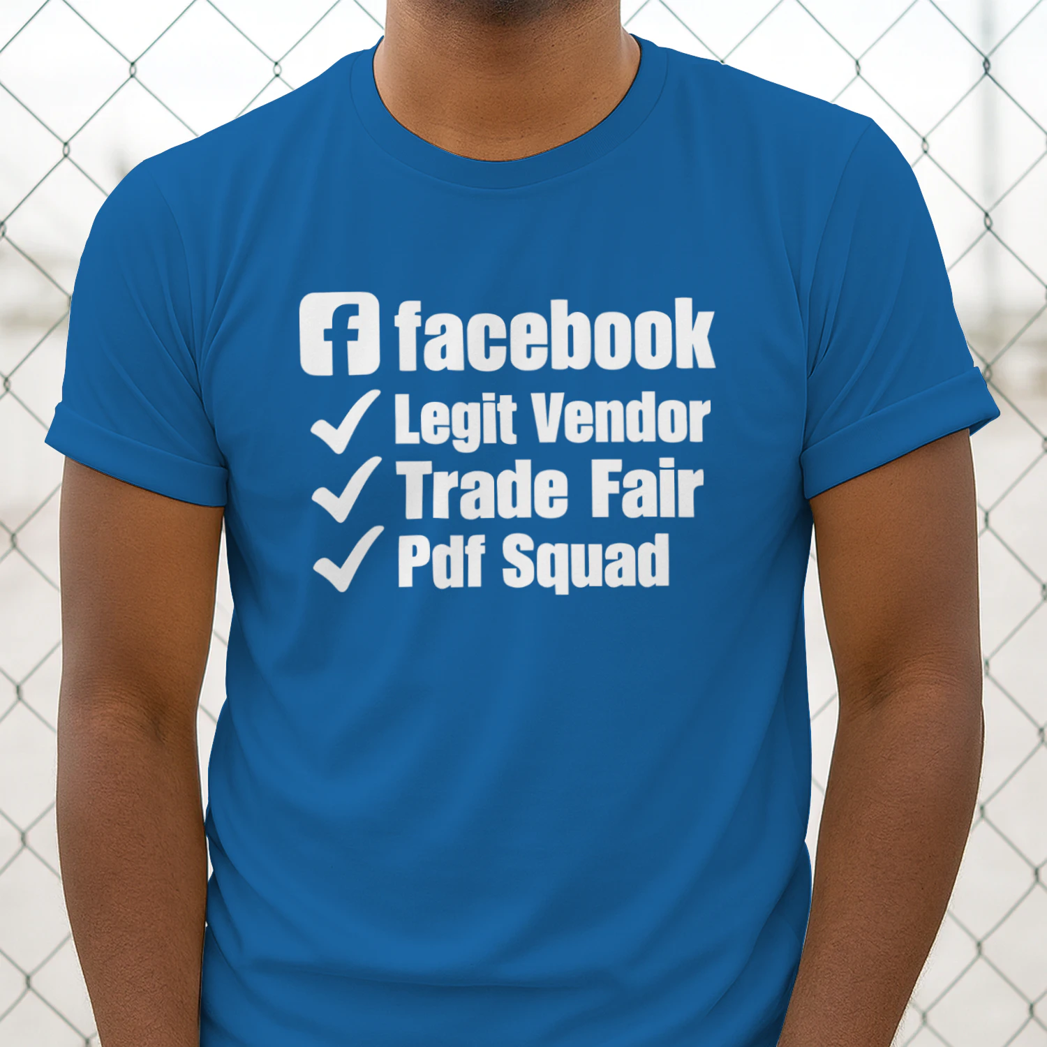 Facebook International Trade Fair Legit Vendor Shirt