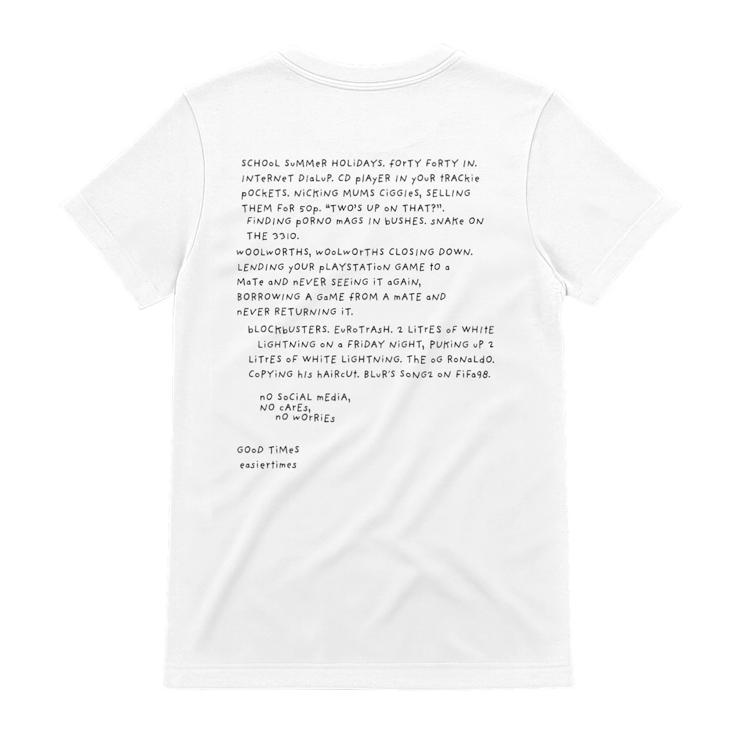 easiertimes tee
