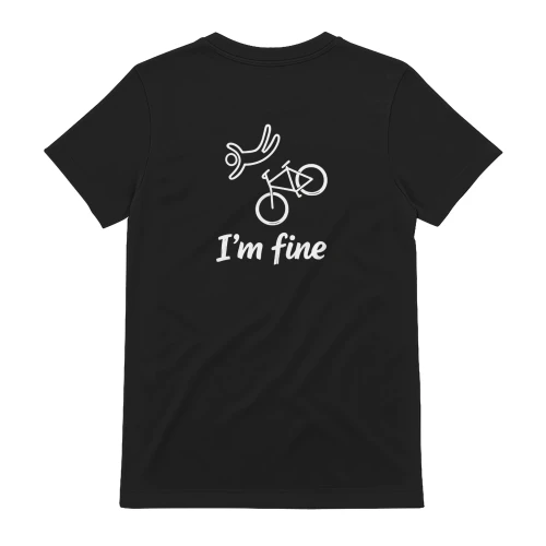 I'M FINE T-SHIRT (BACK PRINT)