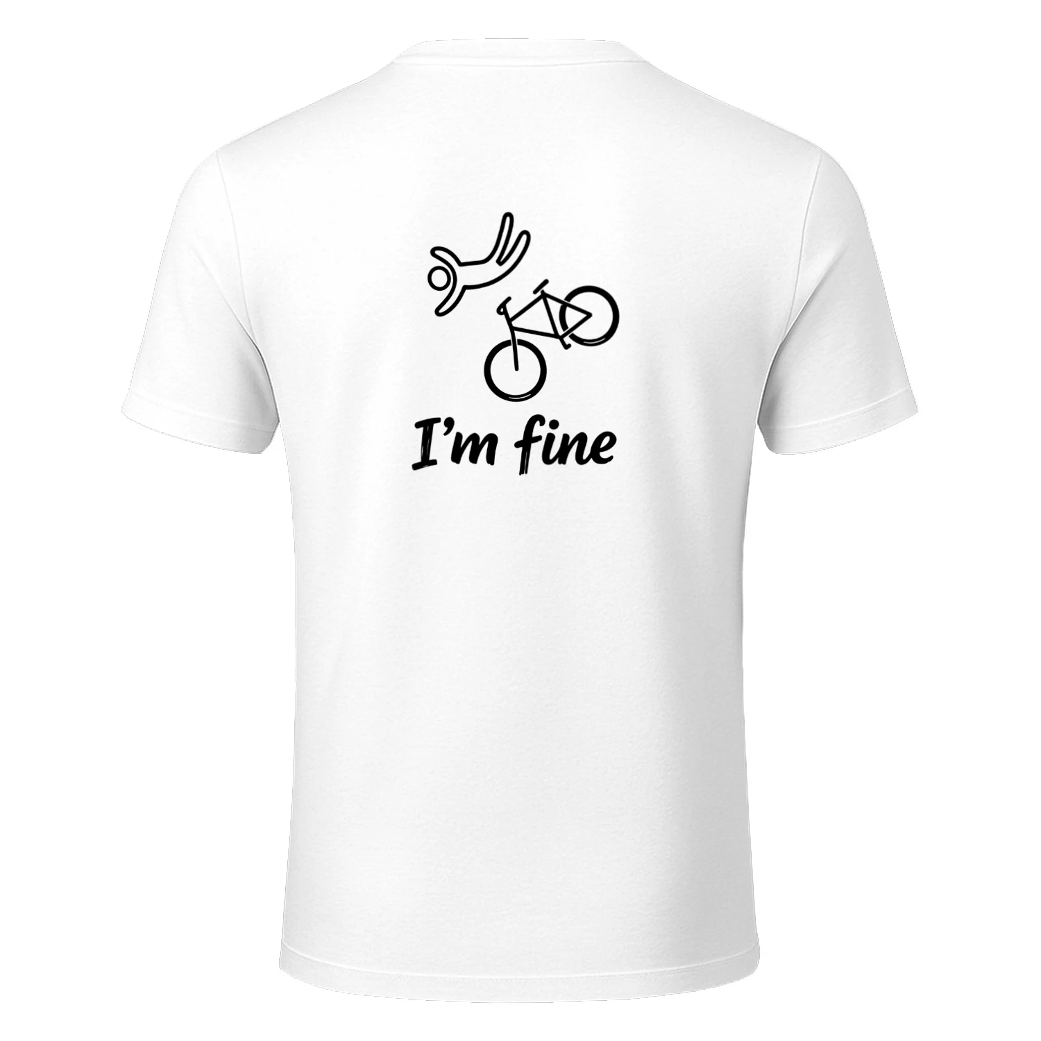 I'M FINE T-SHIRT (BACK PRINT) 