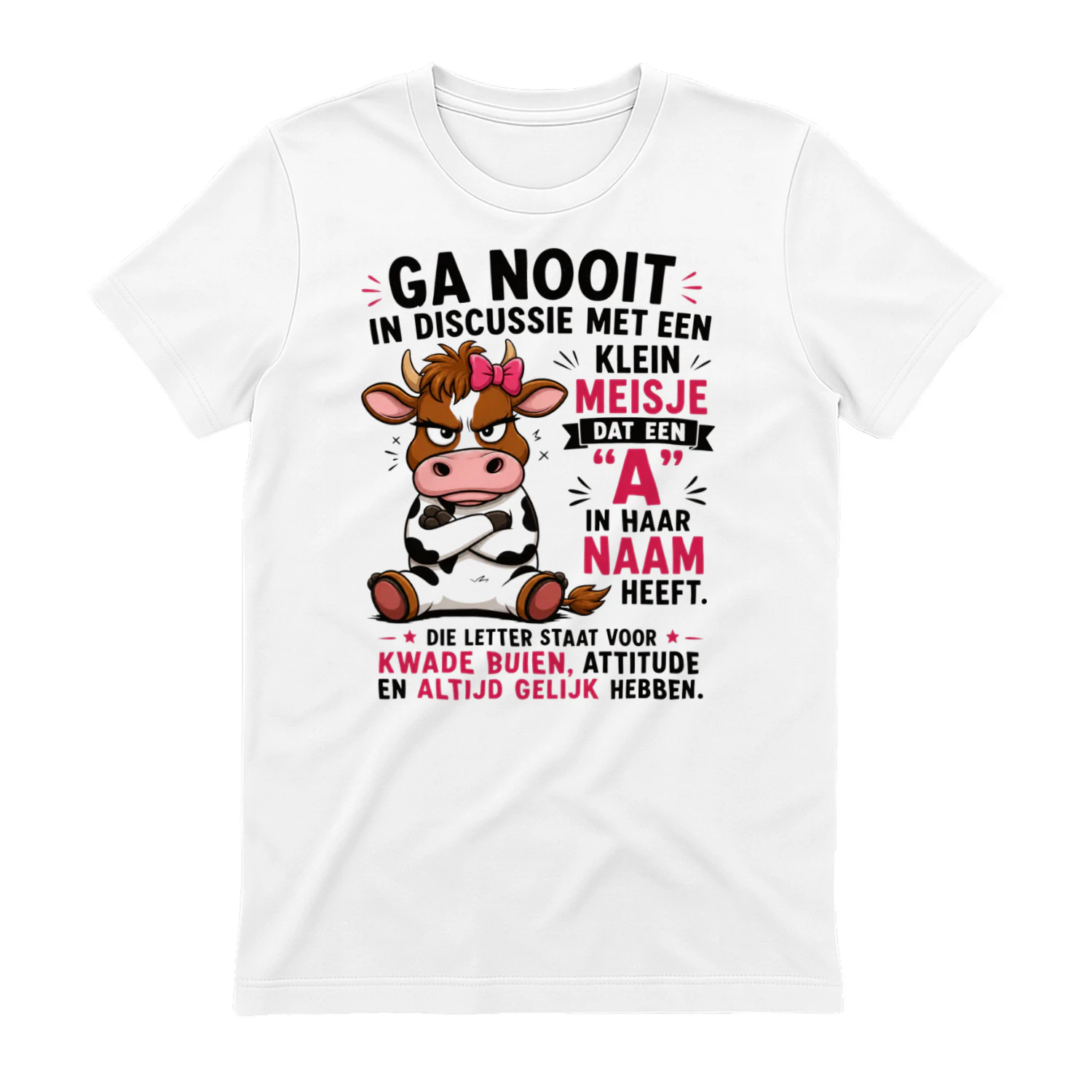 Voor Meisjes Met Een A In Hun Naam - Grappig T-shirt