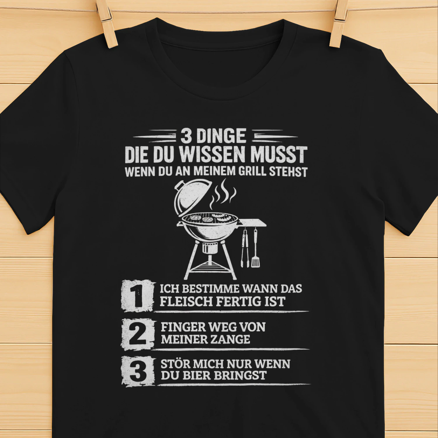 3 DINGE DIE DU WISSEN -BBQ - LIMITIERTE AUFLAGE!