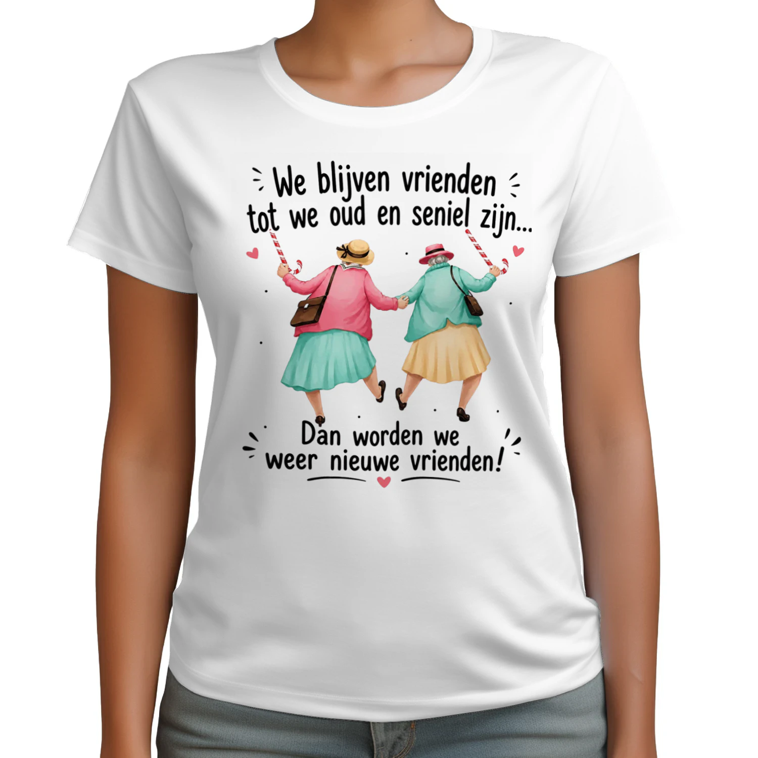 We Blijven Vrienden Tot We Oud En Seniel Zijn