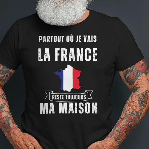 Copie de Red Black Illustrative Roses T-Shirt