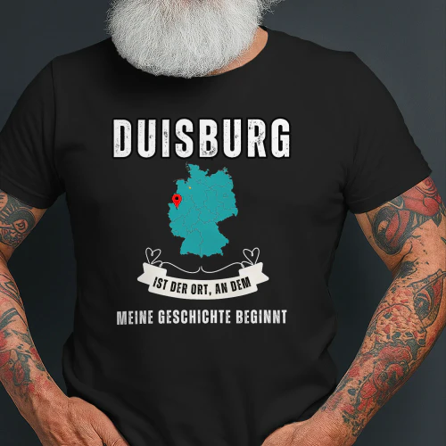 Copie de Copie de Red White and Blue Simple Illustrative Paris City T Shirt