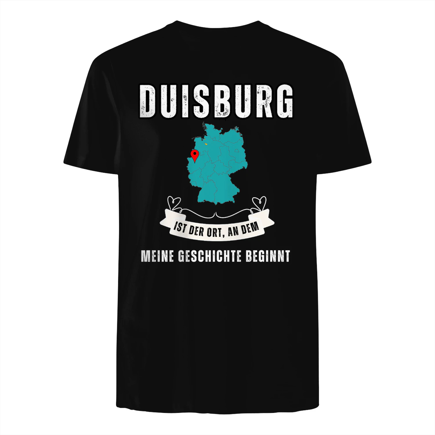 Copie de Copie de Red White and Blue Simple Illustrative Paris City T Shirt
