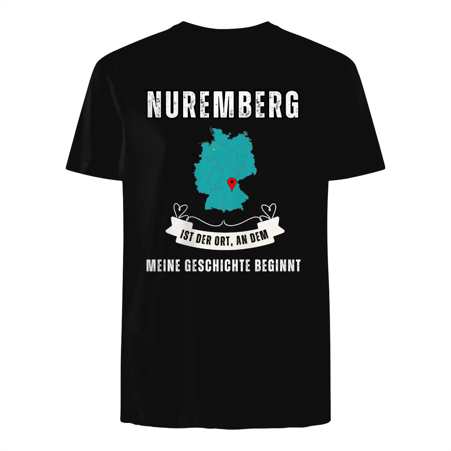 Copie de Copie de Copie de Red White and Blue Simple Illustrative Paris City T Shirt