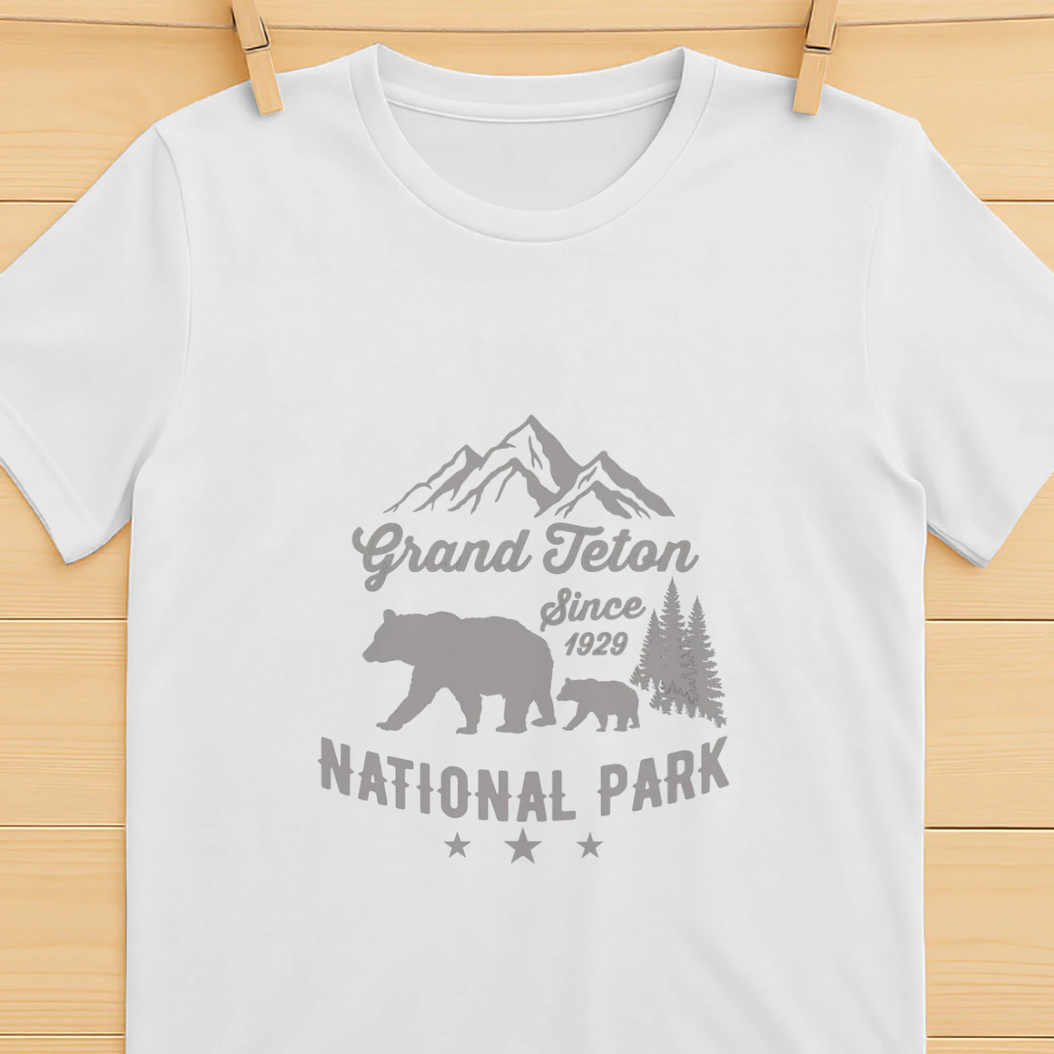 Grand Teton Outdoor Adventure Graphic
