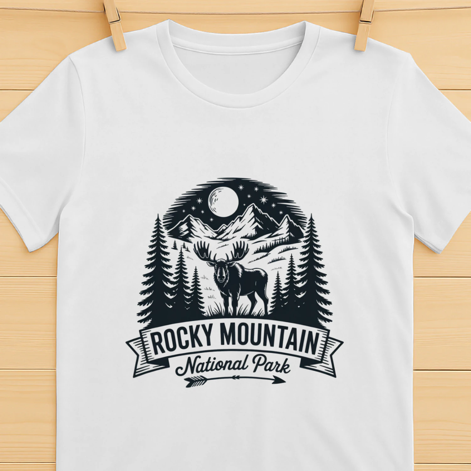 Camping in Rocky Mountain National Park Tee