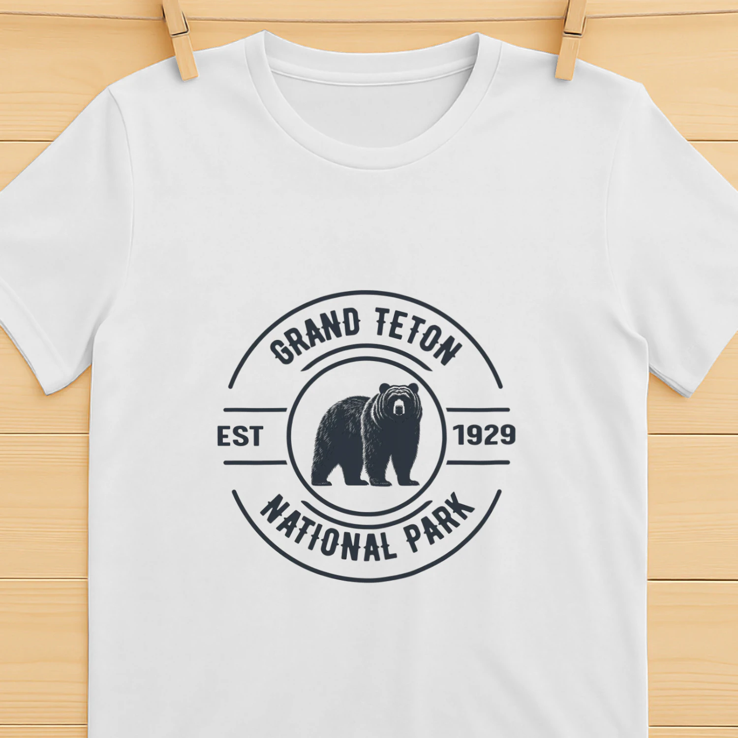 Scenic Grand Teton Mountains Shirt