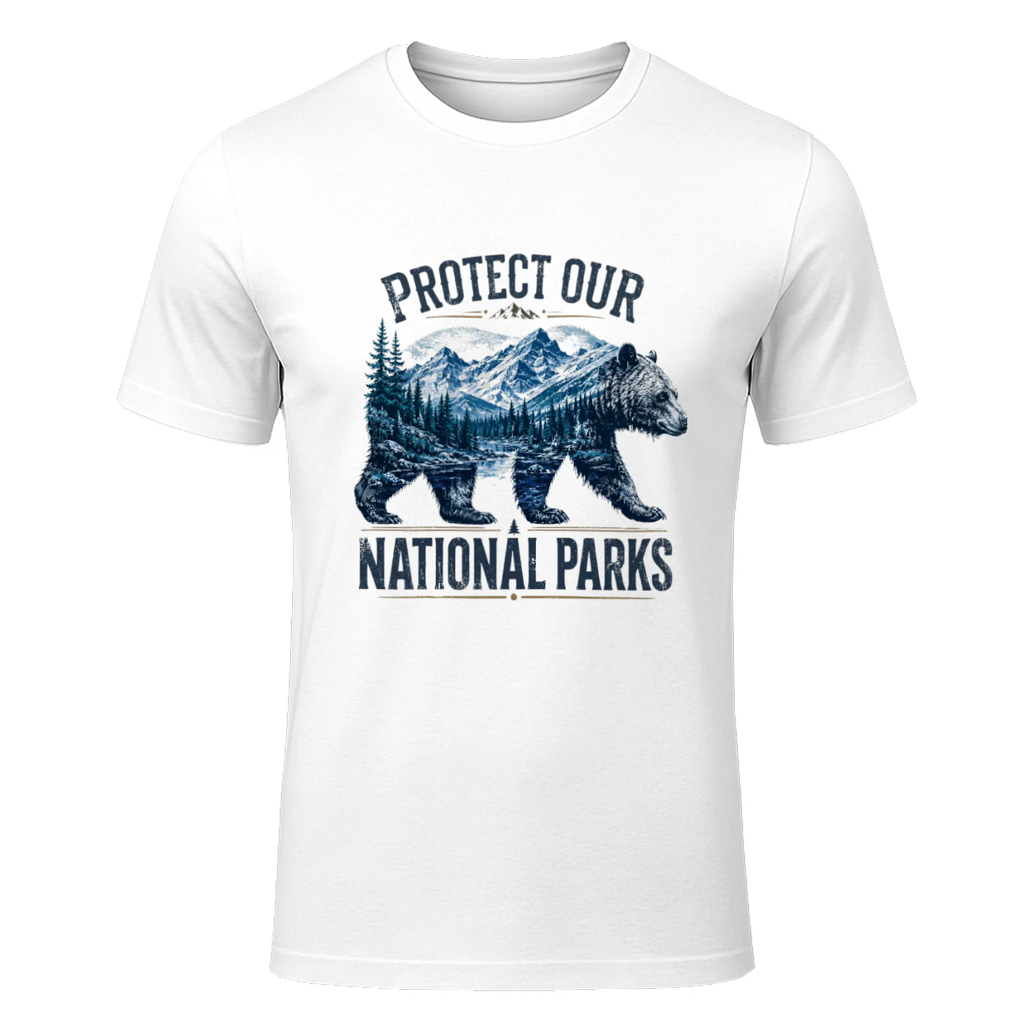 Protect Our National Parks Shirt  Vintage Folklore & Wilderness Graphic Tee