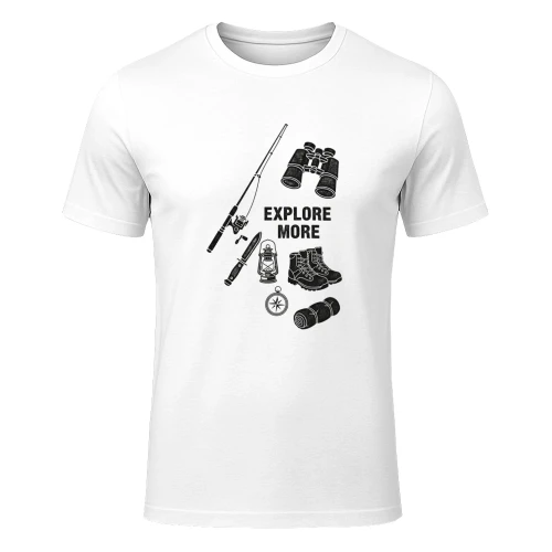 Classic Backcountry Camping T-Shirt – Nostalgic Wilderness Graphic Tee