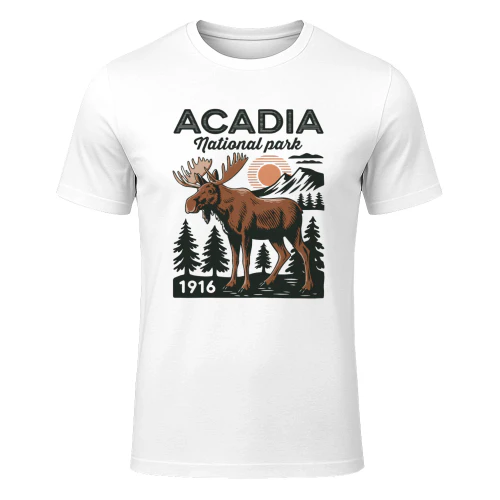 Mount Desert Island Acadia Outdoor Tee