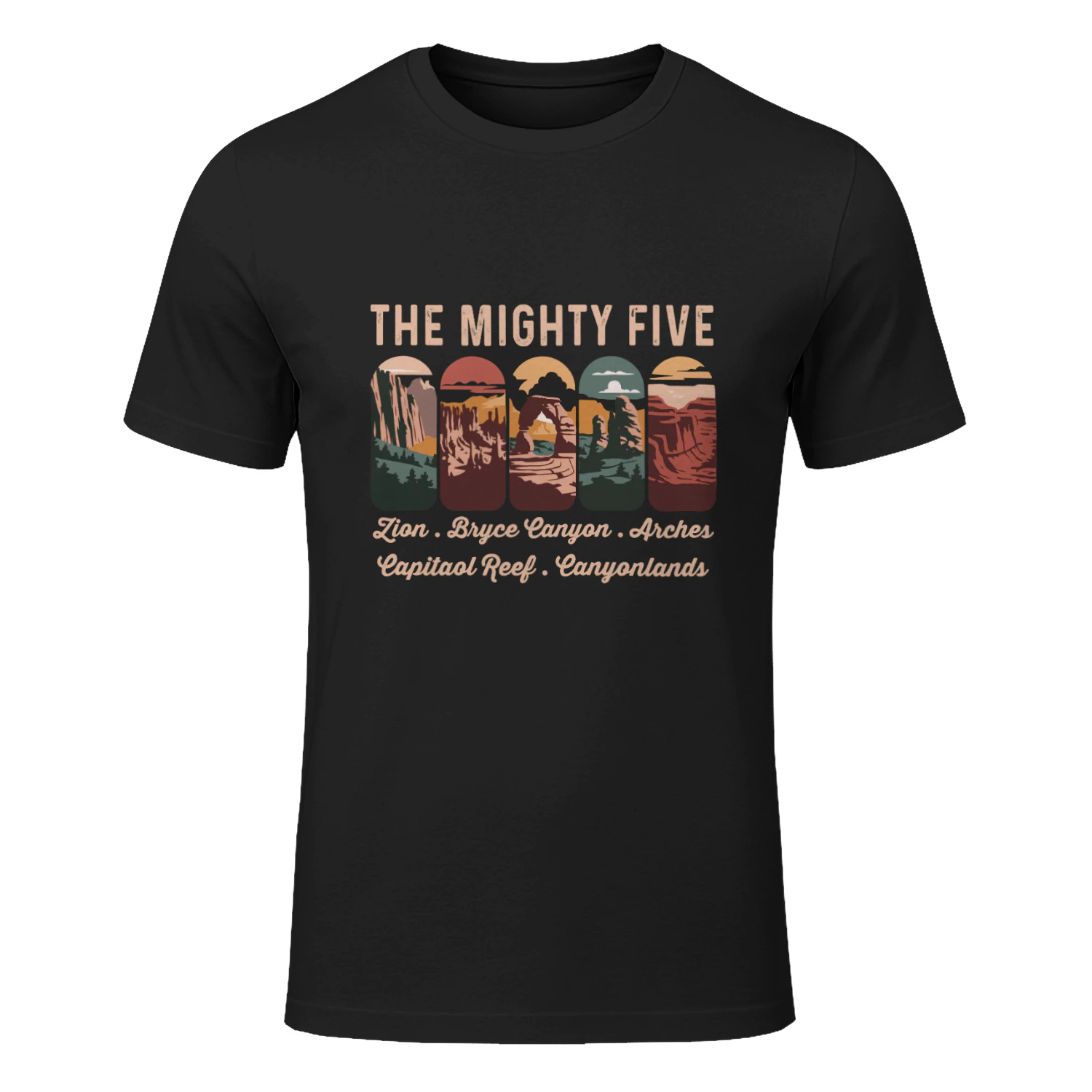 Mighty Five Road Trip Graphic Tee