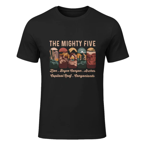 Mighty Five Road Trip Graphic Tee