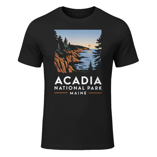 Acadia National Park Sunrise Adventure Tee