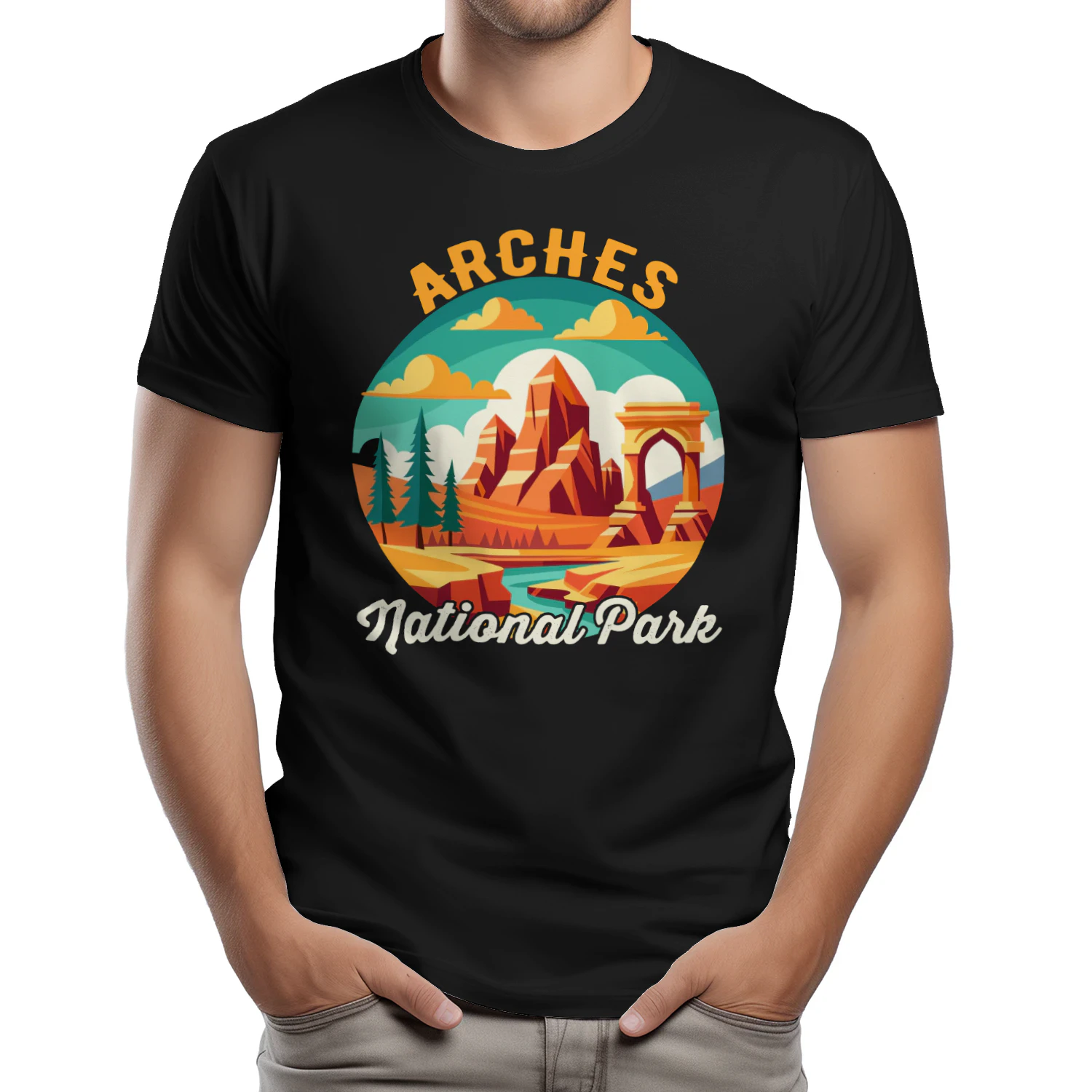 Arches National Park Desert Adventure Graphic