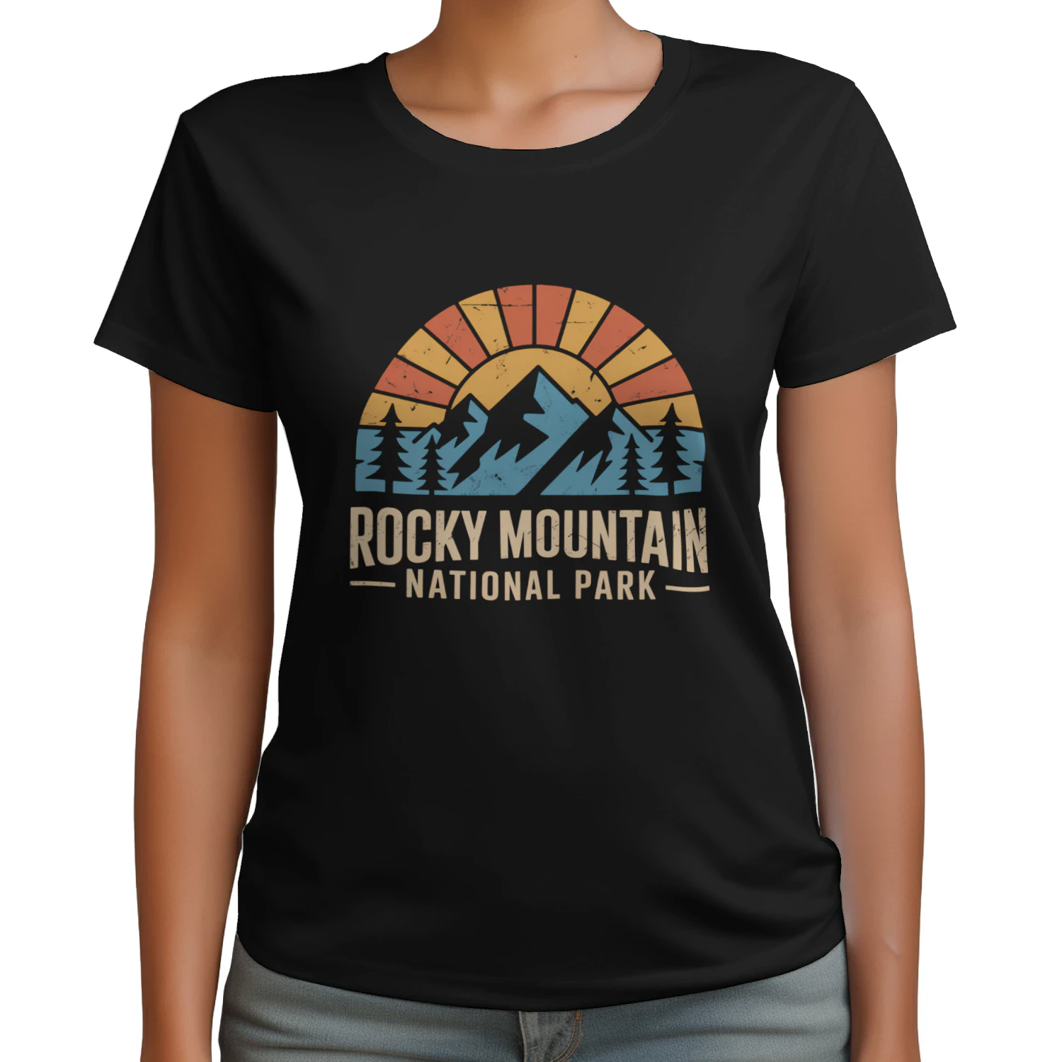 Explore Rocky Mountain Colorado Hiking Shirt