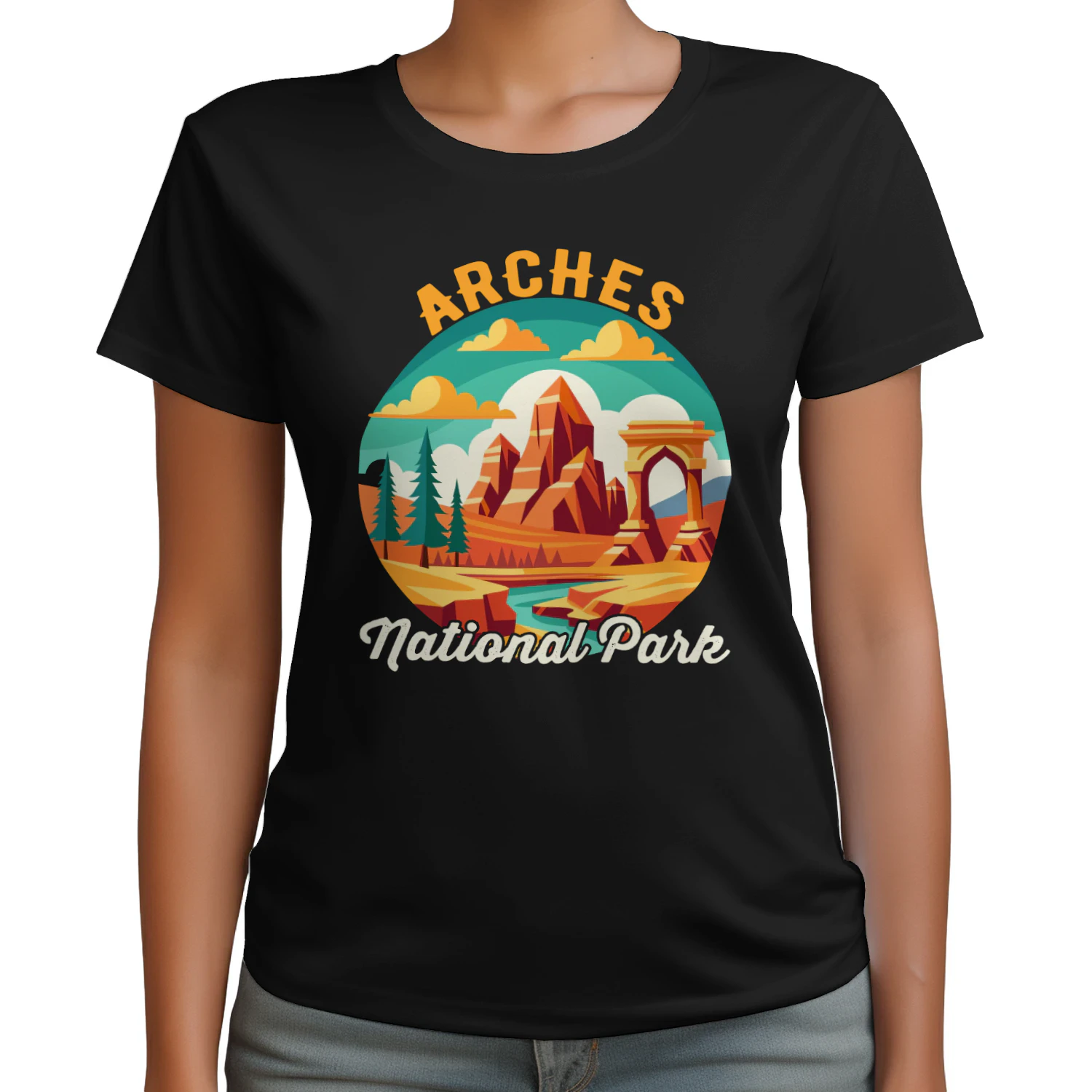Arches National Park Desert Adventure Graphic
