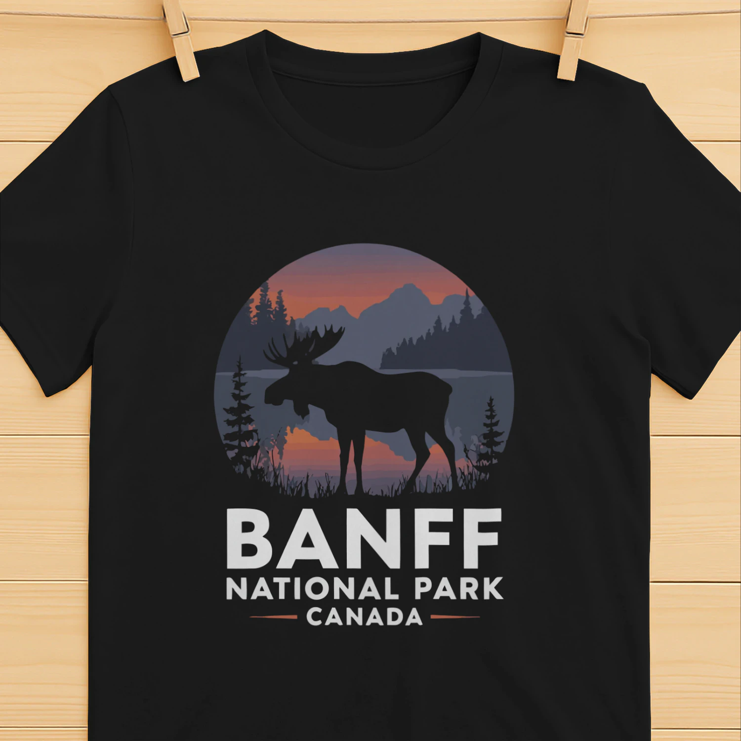 Vintage Banff National Park Adventure Tee