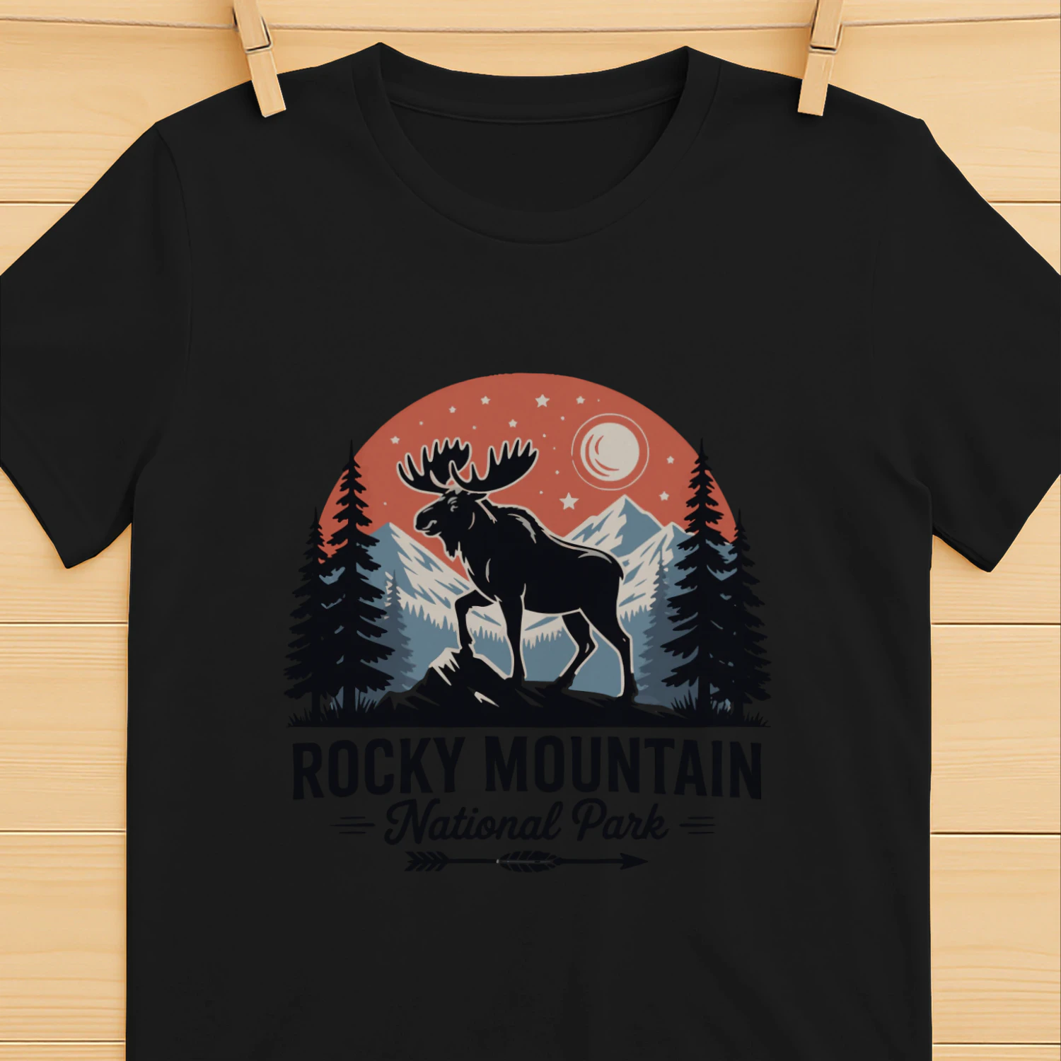 Rocky Mountain National Park Wilderness Adventure Shirt