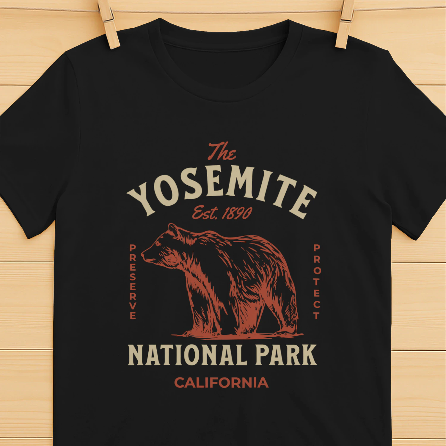 Yosemite National Park El Capitan Graphic T-Shirt – High Sierra Mountain Adventure Tee