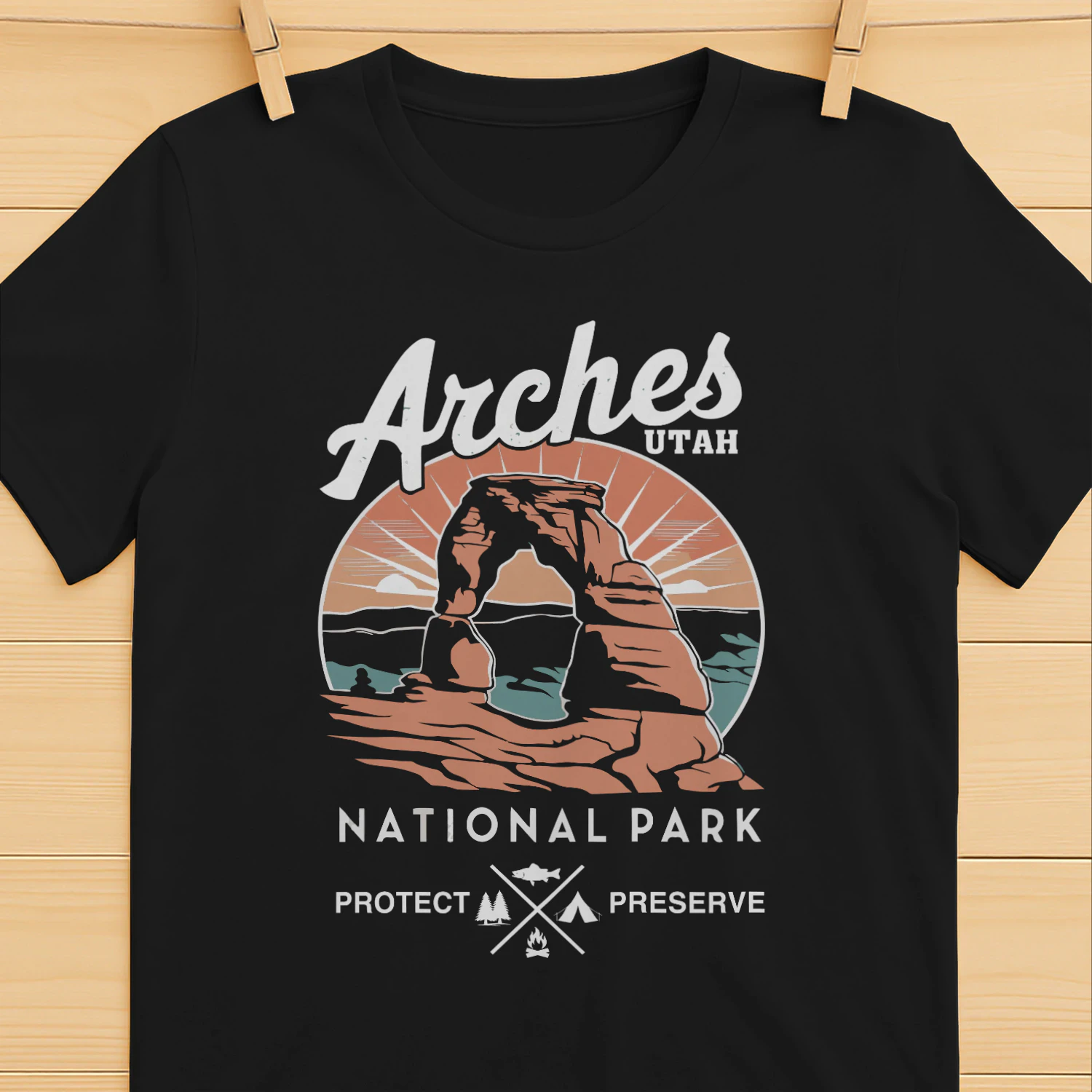 Explore Utah Arches National Park Shirt