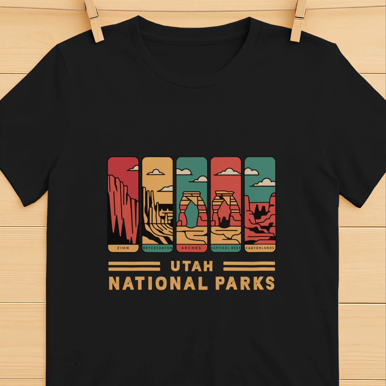 Moab Mighty Five Adventure Tee